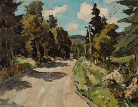 Laurentian Road by Helmut Gransow, dated 1979