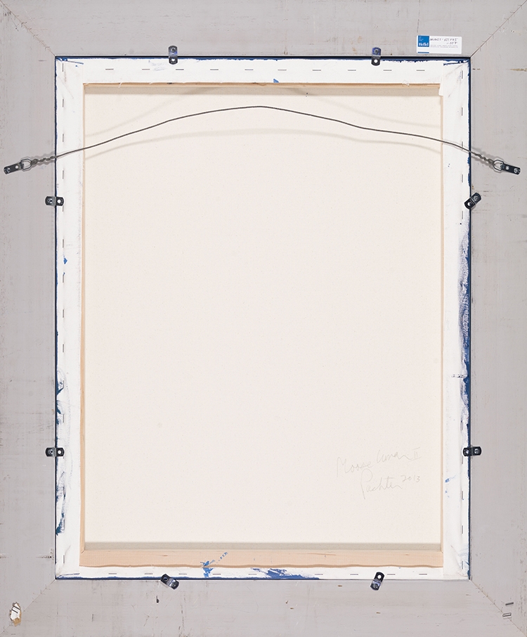 Artwork by Charles Pachter, Moose Lunar II, Made of acrylic on canvas