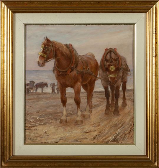 Cavalli da tiro by Alessandro Viazzi