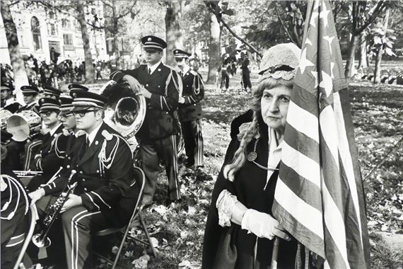 Veteran's Parade, NYC by Martine Franck, 1979