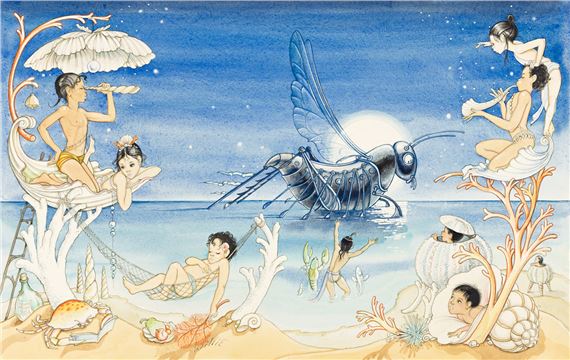 "The Mysterious Gallion" [sic] by Hilary Knight, August 1984