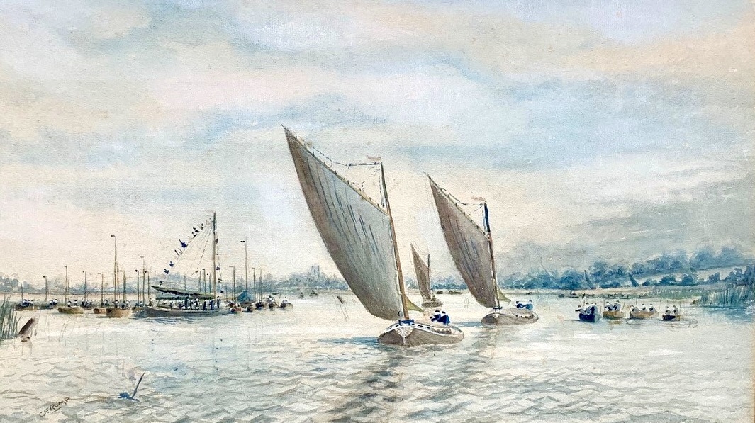 Charles Frederick Rump | Norfolk sailing boats | MutualArt