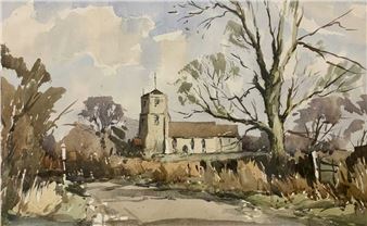 A Surrey Church - Edward George Wood