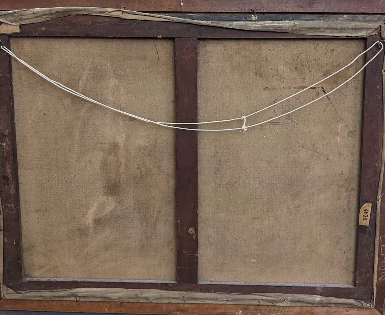 Artwork by Arthur Lemon, Horses ploughing, Made of oil on canvas