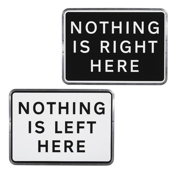 Nothing is Right Here and Nothing is Left Here by Anders Bonnesen