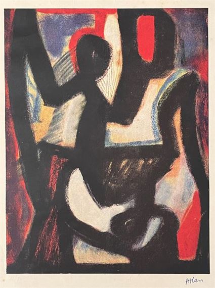 Jean-Michel Atlan | Composition I | MutualArt