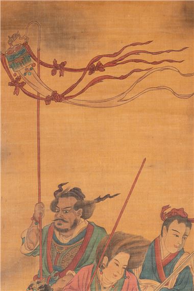 Chinese School, 19th Century | A Water and Land Ritual Painting | MutualArt