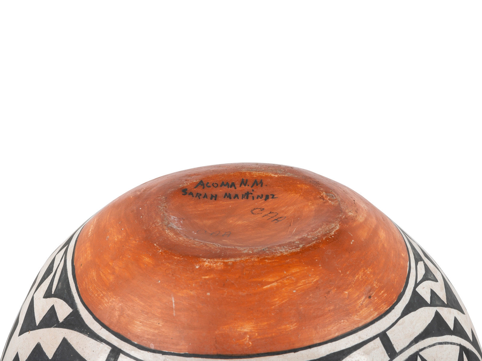 Artwork by Sara Corley Martinez, Acoma Pottery Jar, Made of Pottery