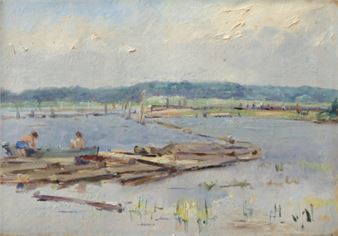 Pie upes vasarā - Janis Brinkmanis