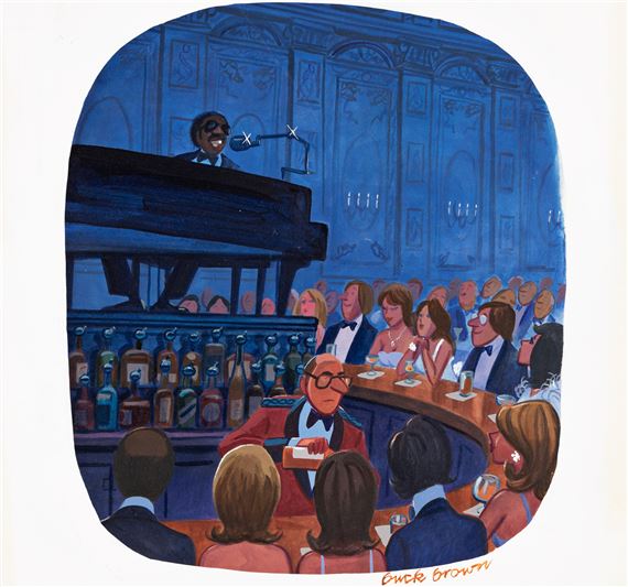 "This is about a dynamic young commodities broker..." by Buck Brown, February 1983