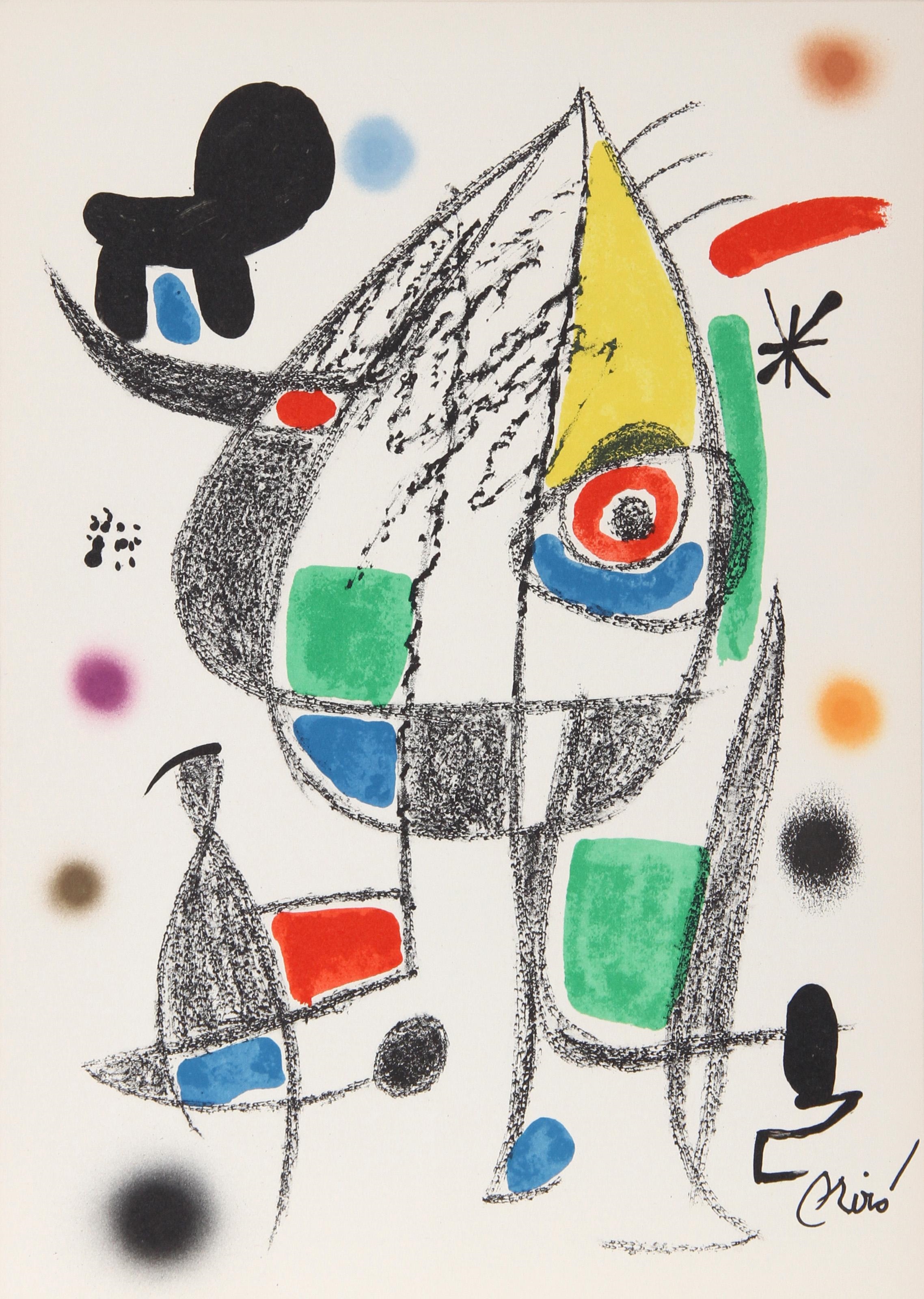 Maravillas con Variaciones Acrosticas en el jardin de Miro by Joan Miró, 1975