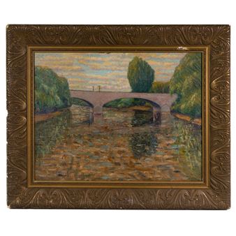 THE GULL STREET BRIDGE - W. W. Purvis