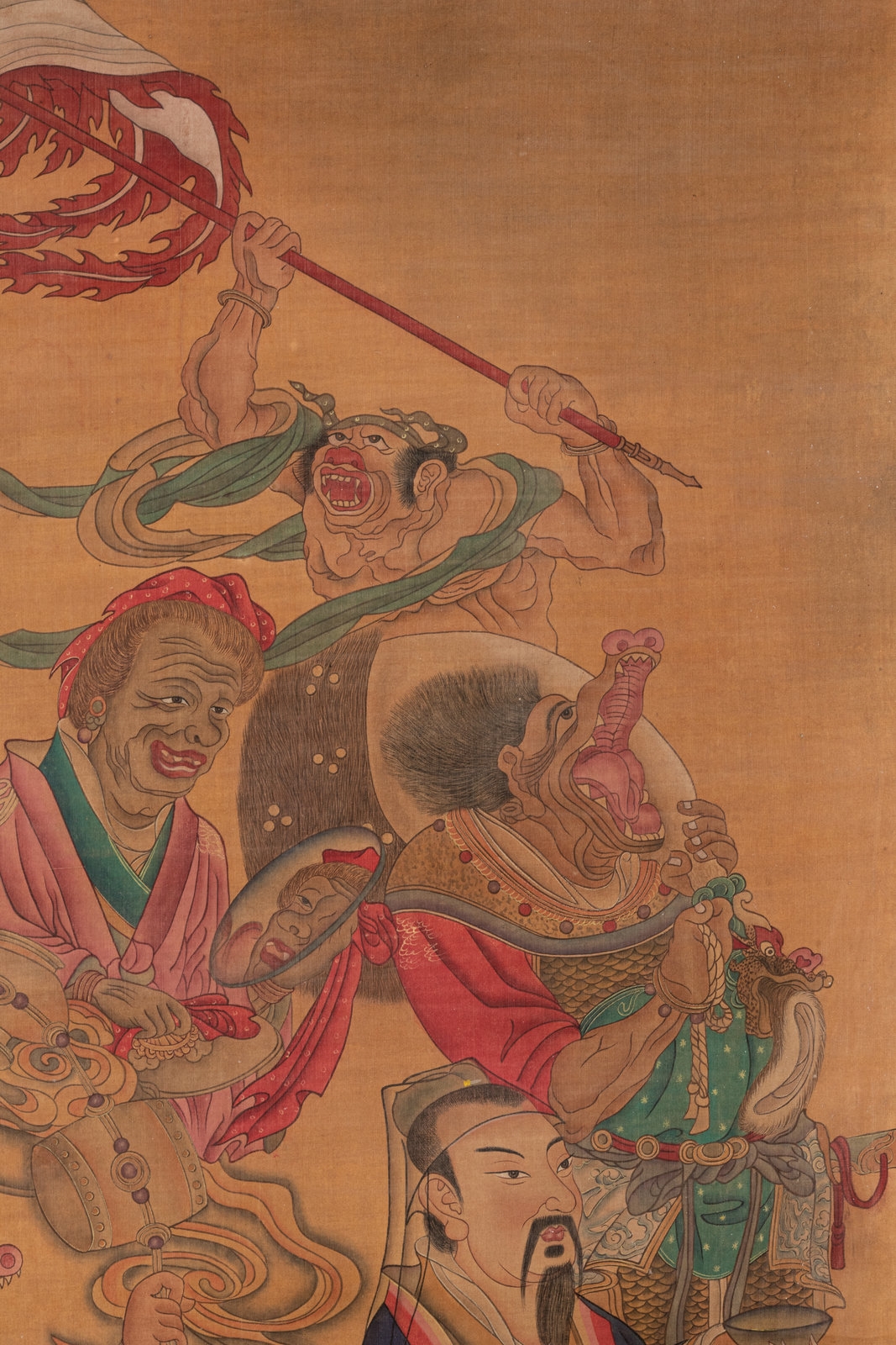 Chinese School, 19th Century | A Water and Land Ritual Painting | MutualArt