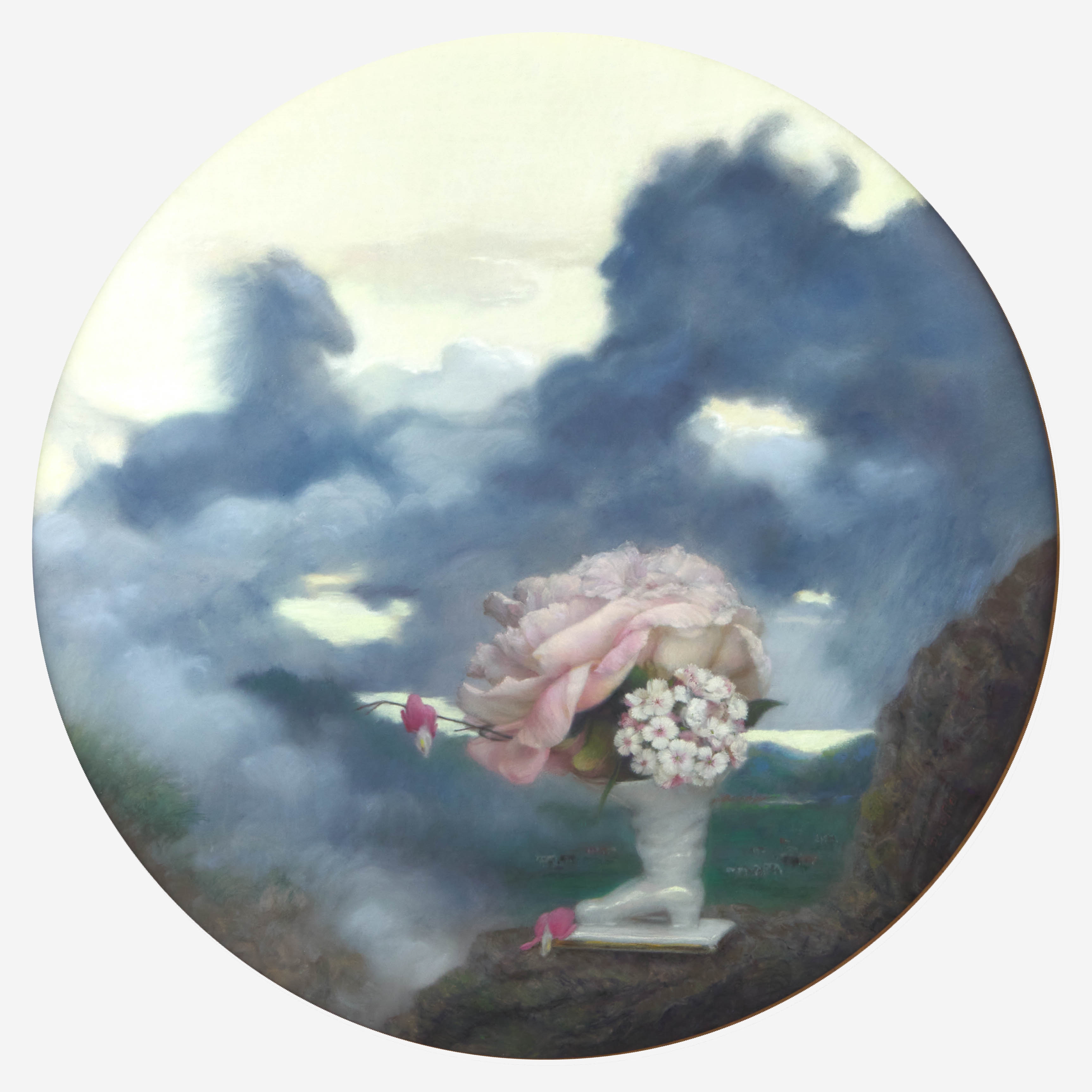 Artwork by Deborah Deichler, Stormy June, Made of pastel on paper