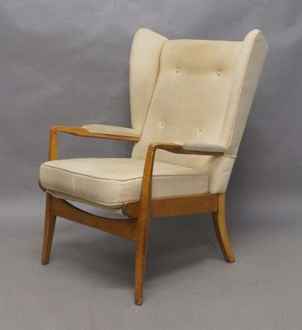 Gordon Russell | A set of four chairs; Wing back chair | MutualArt