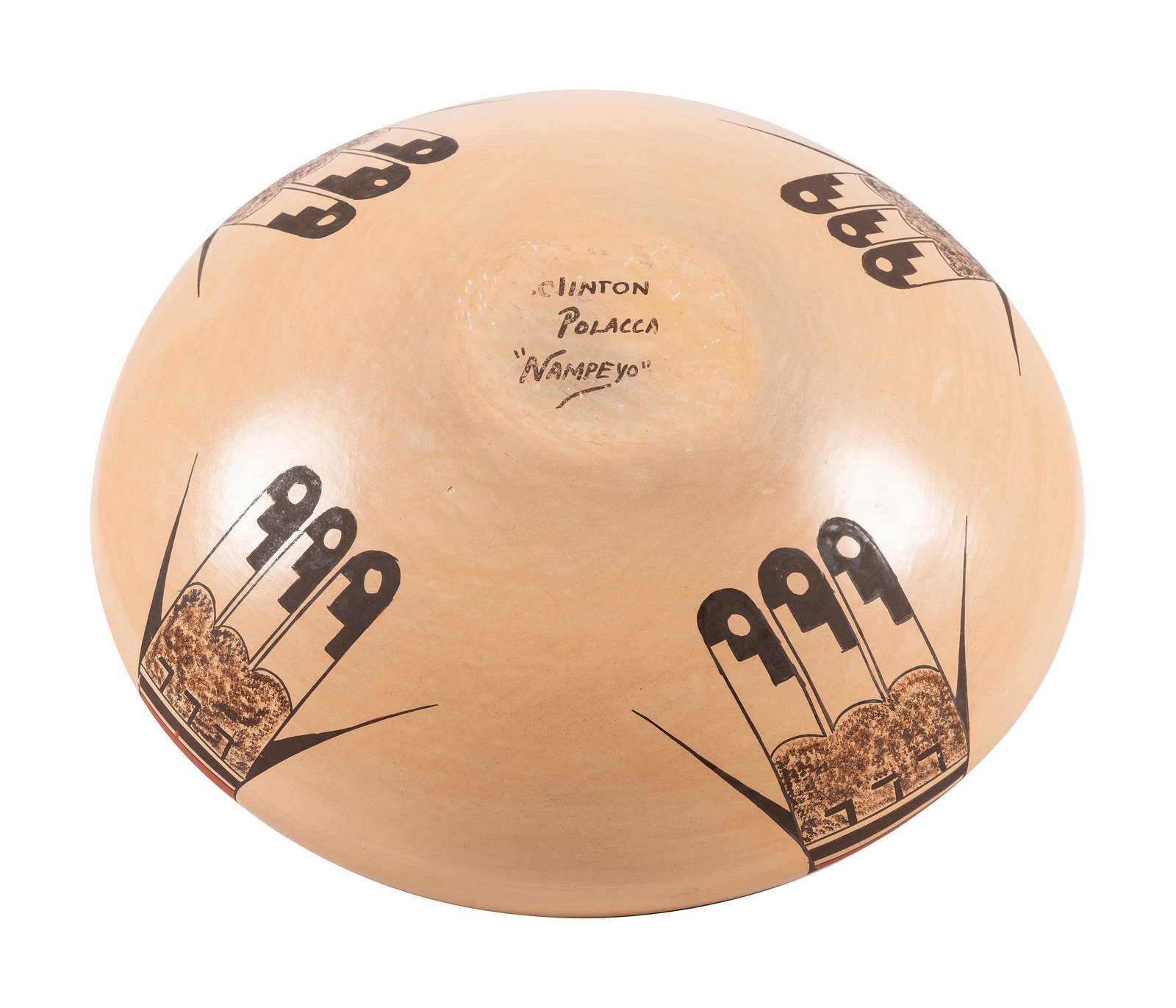 Clinton Polacca Nampeyo | Polychrome Pottery Bowl | MutualArt