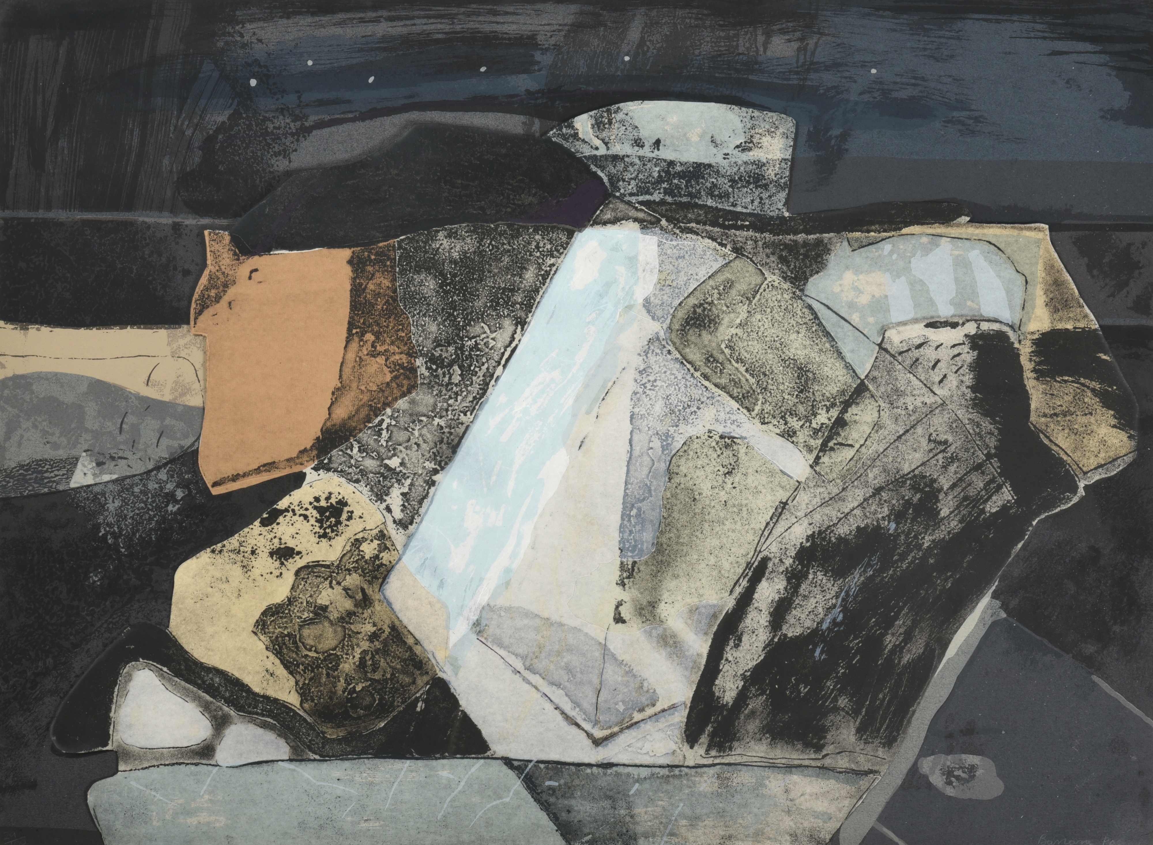 Barbara Rae | Rocks | MutualArt