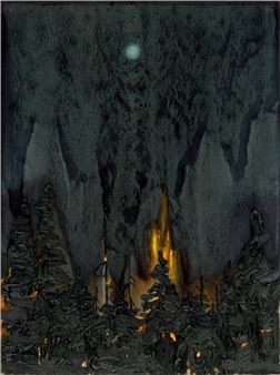 A Window Scrubbed for the Moon - Asya Geisberg Gallery