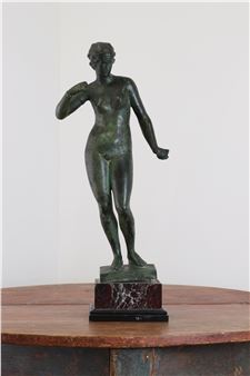 A grand tour bronze figure - Giovanni  Nisini 