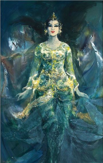Serene of Beauty by Ida Bagus Indra, 2010