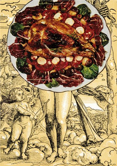 Gluttony by Jiří Kolář, 1963