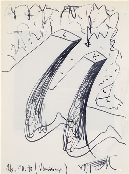 Untitled by Wolf Vostell, 1990