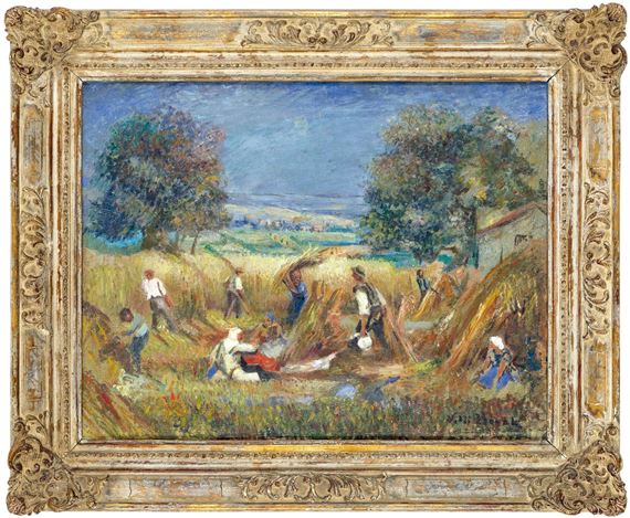 Haymaking by Willi Nowak