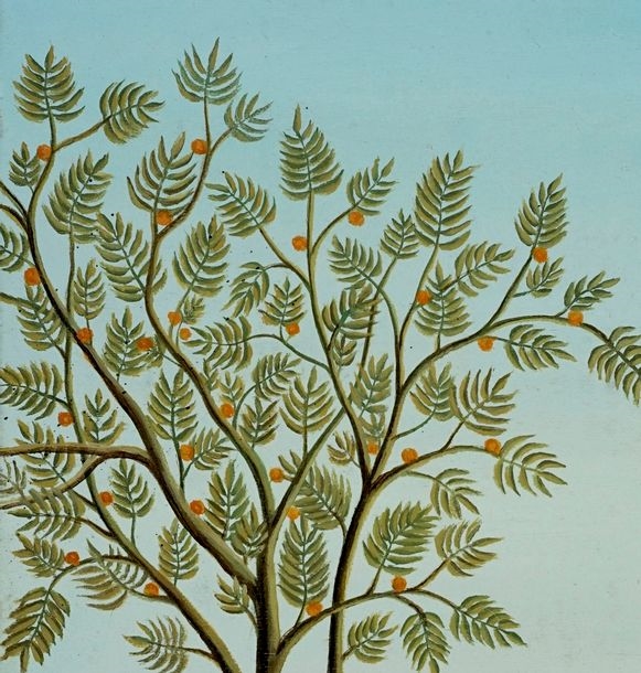 Artwork by Henri Rousseau, Montsouris Park, circa 1906, Made of Oil on canvas