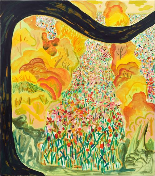 Pleasure House by Shara Hughes, Painted in 2017