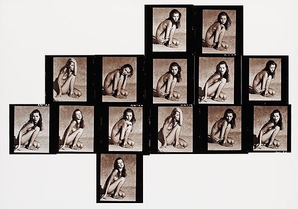 Artwork by Albert Watson, Kate Moss, Made of prints, mounted on aluminum