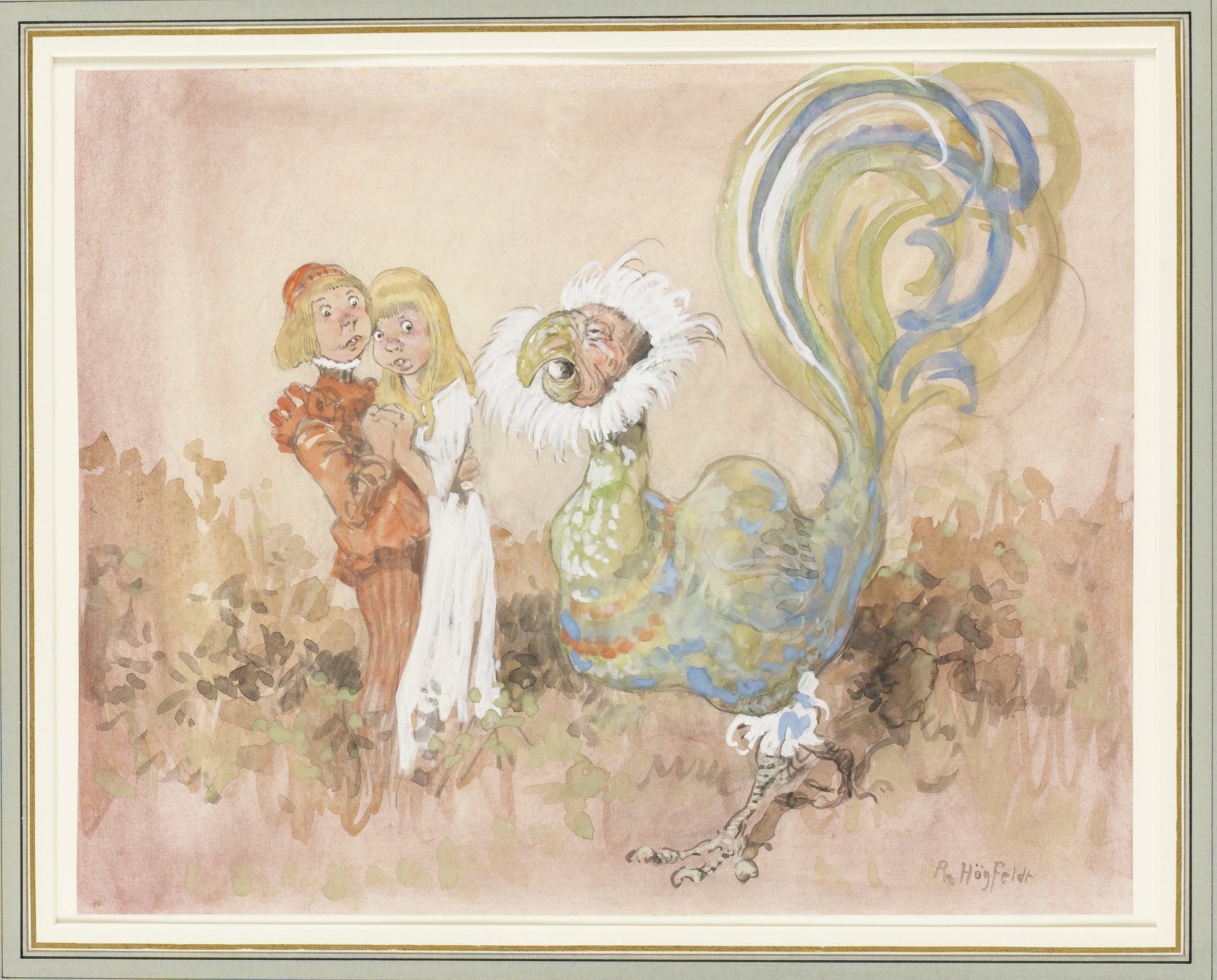 Artwork by Robert Högfeldt, Kalkon