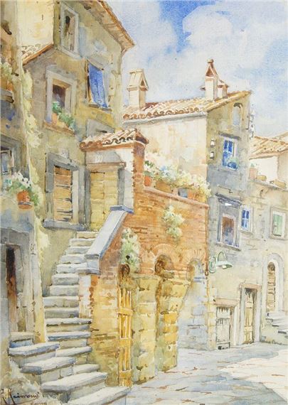 Roberto Raimondi | Street scene | MutualArt