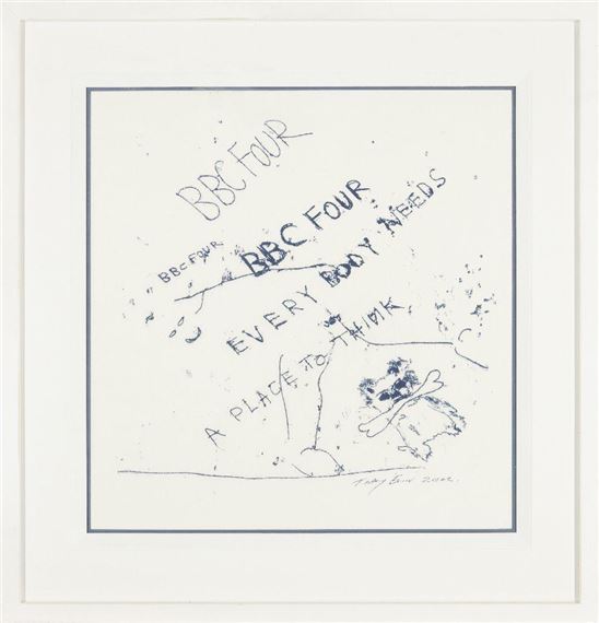 Tracey Emin | Everybody Needs a Place to Think (2002) | MutualArt