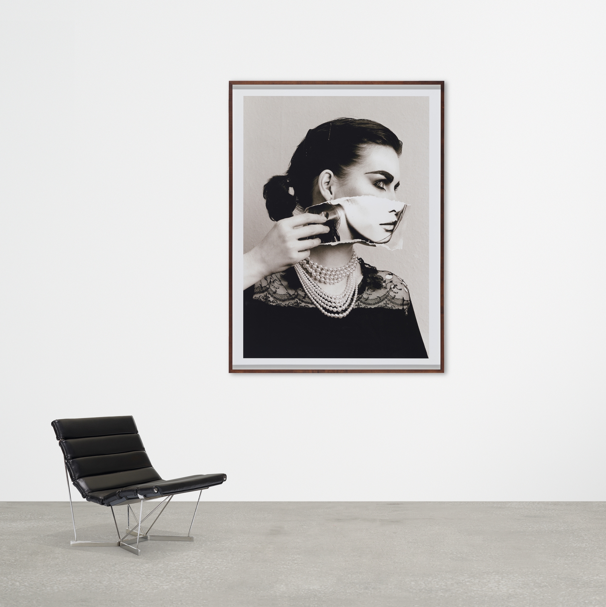 Artwork by Linder Sterling, Come find me when I'm hiding, Made of C-type print from original negative on photographic paper