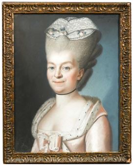 Portrait of a noblewoman - Joseph de Saint-Michel