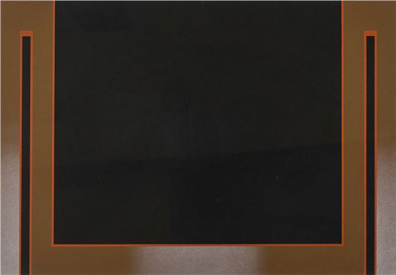 Cecil King | Cecil King (1921-1986) Threshold (Black) (1974) | MutualArt