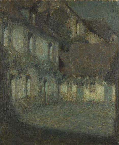 Stampa Su Tela Porto Di Villefranche | Quadro Henri Le Sidaner | Poster 60x90cm Parete