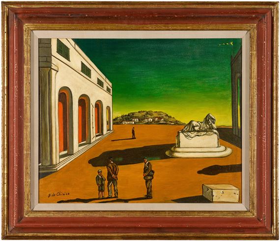 Giorgio de Chirico | Piazza d'Italia (1961) | MutualArt