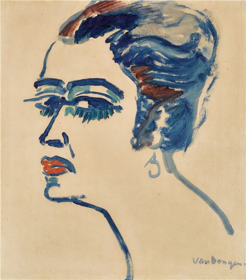 Kees van Dongen | Tête de femme (Circa 1929) | MutualArt
