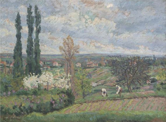 Armand GUILLAUMIN (1841-1949). by Armand Guillaumin, circa 1874