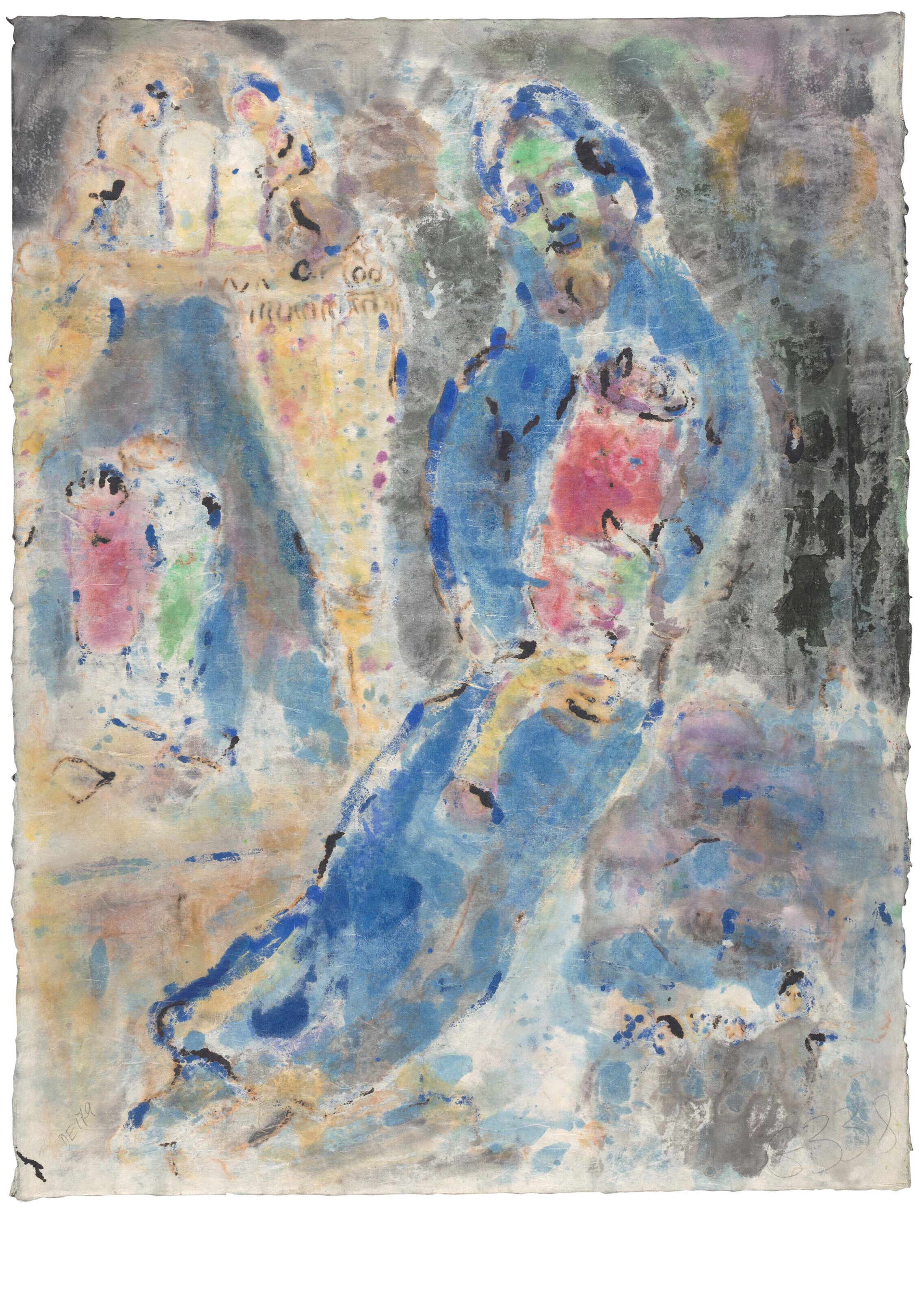 Marc Chagall | Juif à la thora | MutualArt