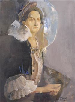 Retrato femenino - Ciprian Cerbu