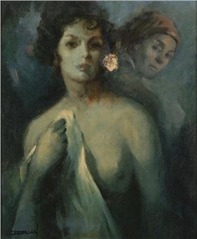 Retrato femenino - Juan Ramón Cebrián