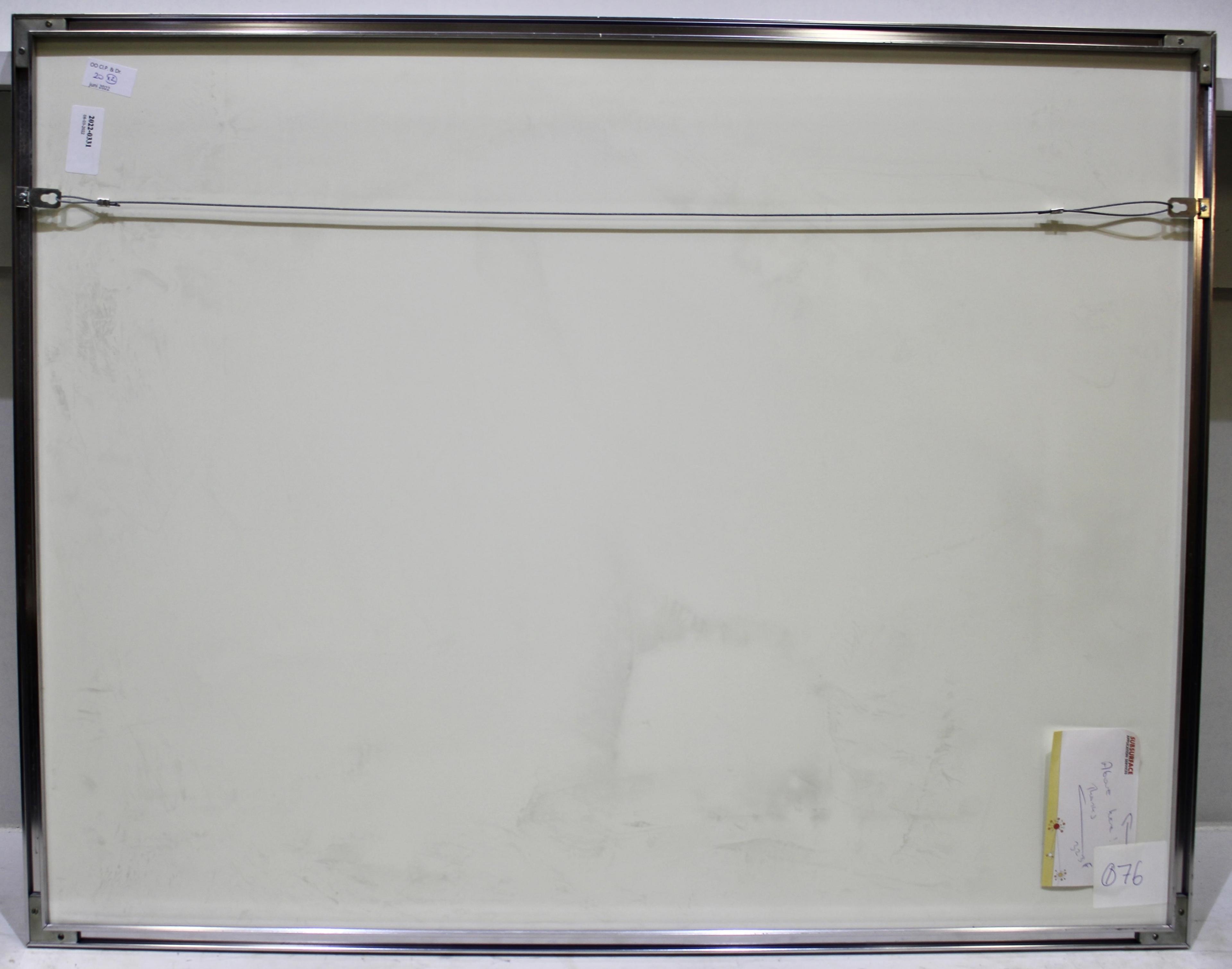 Artwork by Max Rädecker, Berglandschap, Made of gouache on paper