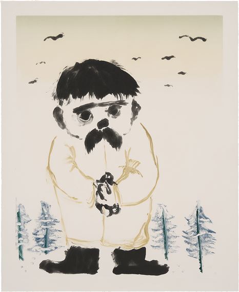 Cossak by Sanya Kantarovsky, Executed in 2019