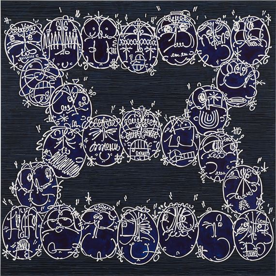 Infinity Faces by Timothy Curtis, Painted in 2019