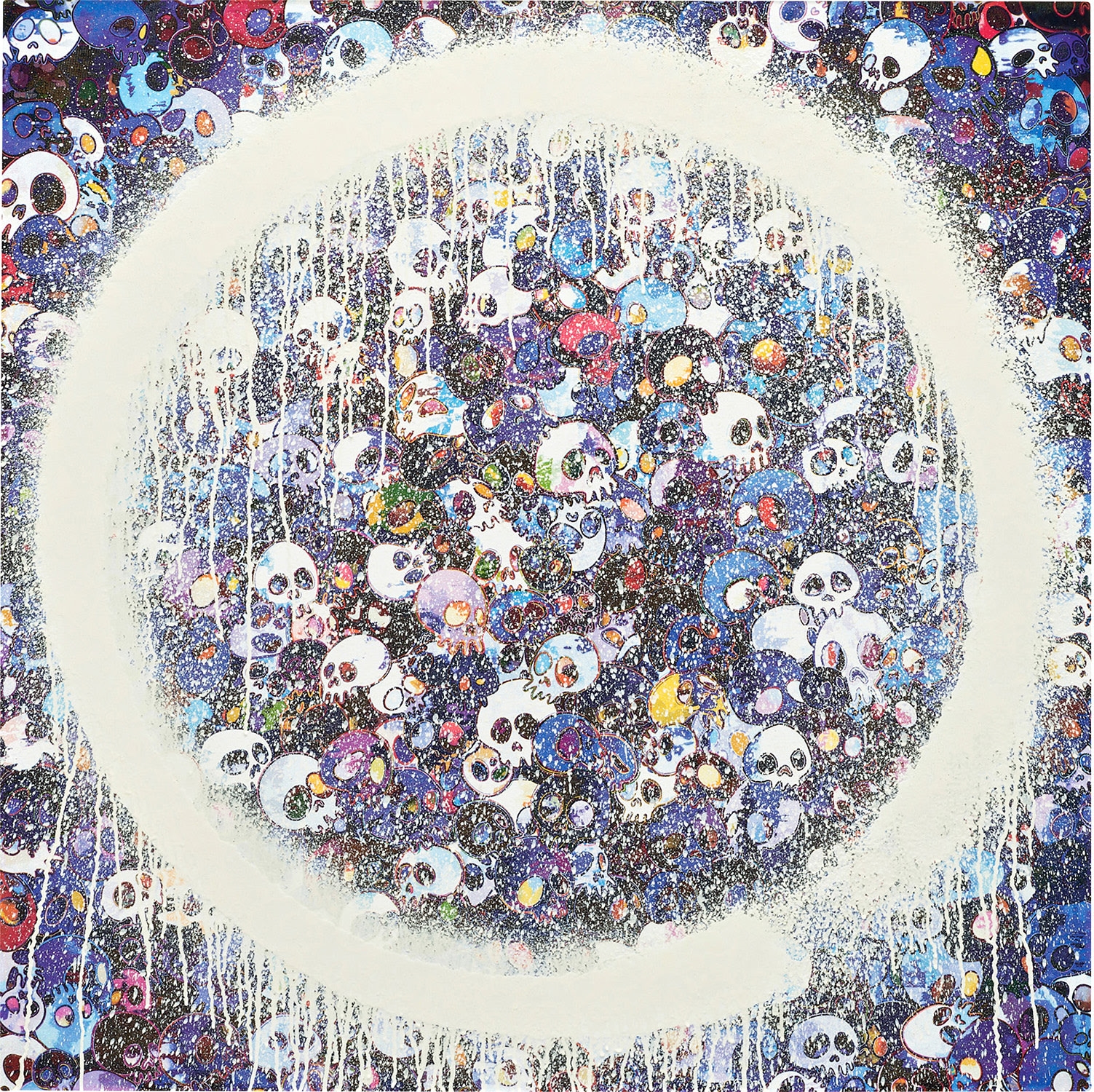 343: TAKASHI MURAKAMI, Monogram Multicolore - White < Modern Art