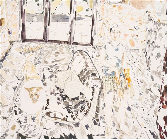 Doodood and Haze by Chris Huen Sin Kan, Painted in 2017