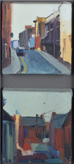 Rachel Harding | Street Scene and Backyard | MutualArt