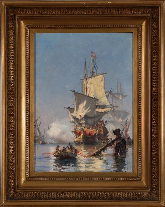 Christian Mølsted | The Battle of Køge Bay (1892) | MutualArt